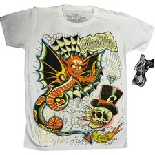 Shiroi Neko Tattoo T-Shirt