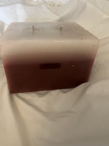 Vintage candle hand poured - vintage, in
