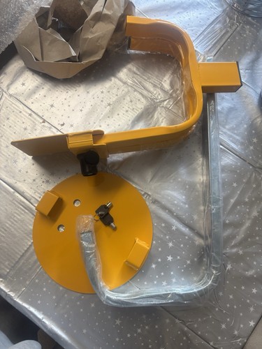 Heavy duty wheel clamp lock - heavy,