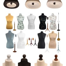 Female Size 6/8 Mannequin Tailors Dummy Polystyrene Dressmakers Display Bust