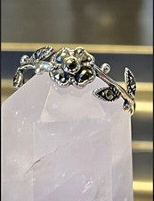 Sterling Silver Flower Ring