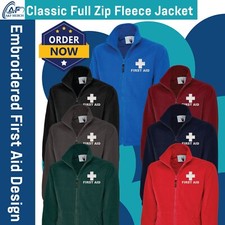 First Aid Embroidered Fleece