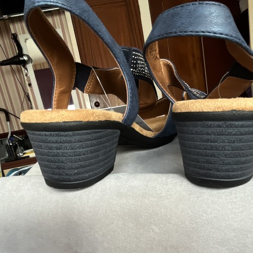 Pavers women navy leather - women’s,