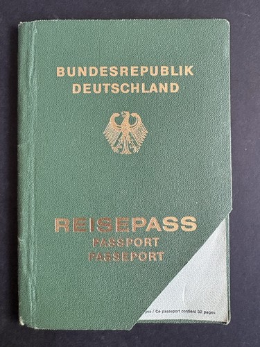 Cancelled west german - cancelled, travel