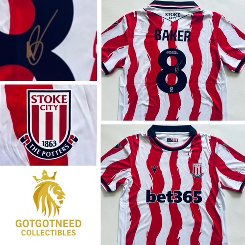 Lewis baker hand - signed, stoke