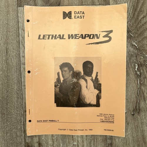 Data east lethal weapon - lethal, 3