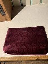 Temple Spa Luxurious Toiletry Bag Burgundy