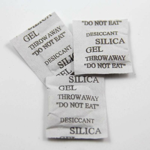 100 packets silica - 1g, gel