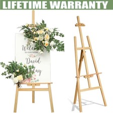 Large Wood Easel Artist Art Display Painting Shop Tripod Stand Wedding 1.5m 1.7m
