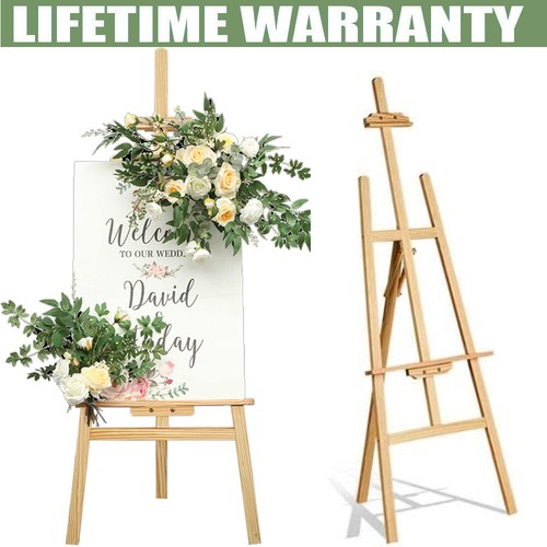 Large wood easel - artist, art