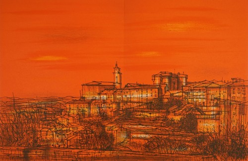 1966 lithograph jean carzou - by,