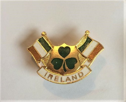 Irish badge ireland - badge,, two
