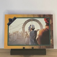 1994 Collect-A-Card Stargate movie cards, inc. Unlock the Stargate and Game Tips