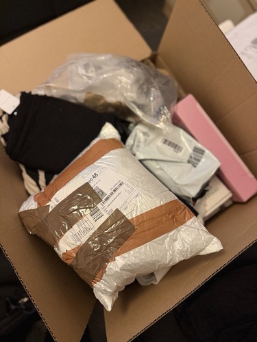 Mixed box amazon items - box,