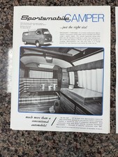 Vintage Advertising For Volkswagon Camper/Van Sportsmobile