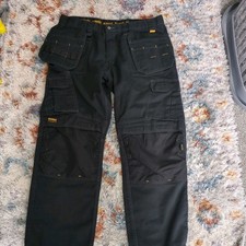 Dewalt black work trousers