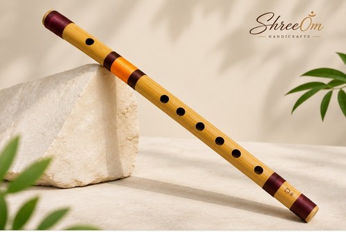 Handcrafted bamboo bansuri - handcrafted,