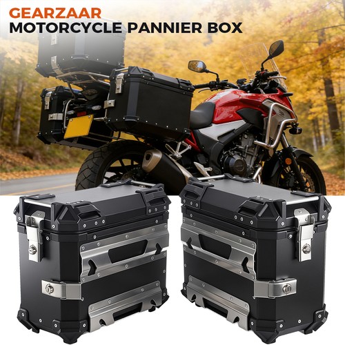 38l motorcycle pannier - 38l+38l,