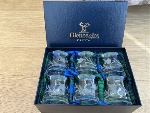 Gleneagles crystal hand cut - 6,