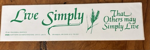 Vintage 1981 bumper - 1981, sticker