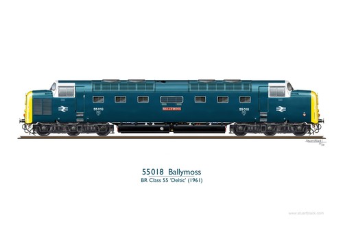 Class deltic print 55018 - deltic,