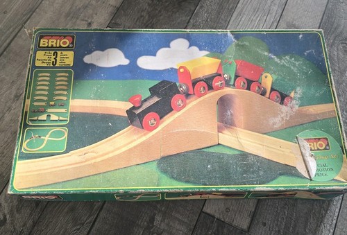 Vintage brio 33125 wooden - vintage,