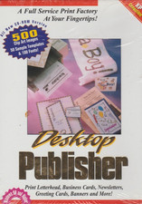 DESKTOP PUBLISHER COSMI EUROPE WORD PROCESSOR 500 CLIP ART CD-ROM NEW AND SEALED