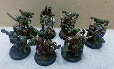 Warhammer 40k Chaos Space Marines Death Guard Plague Marines Squad x7