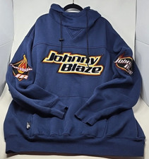 Johnny Blaze Hoodie Sweater Mens 2XL Wu Tang Method Man Hoodie Heavyweight 90s