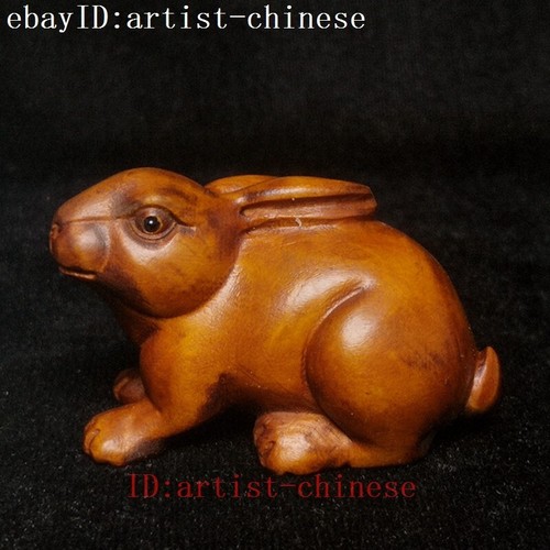 Japanese boxwood hand carved