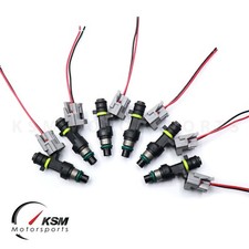 6 x 1200cc Fuel Injectors for