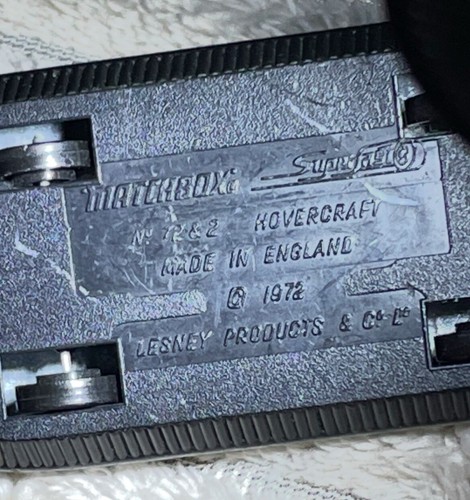 Matchbox srn6 hovercraft - srn6,