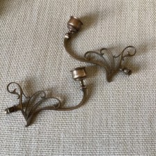 Vintage Pair Of Piano Sconce
