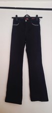 Womens NYDJ Black Stretch