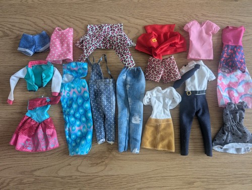 Barbie dolls clothes - clothes, bundle