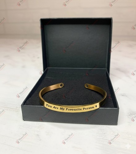 Personalised engraved bracelet - personalised,