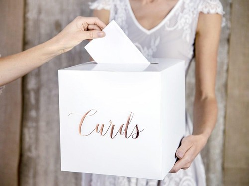 White and rose gold - white,