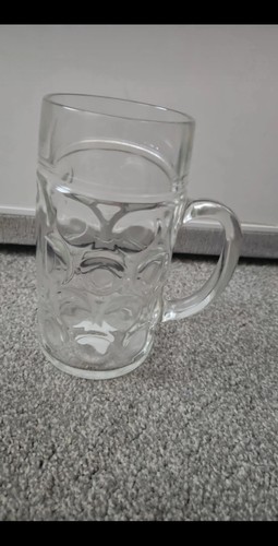 German beer stein glass - german,