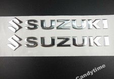 2x Motorcycle 3D Chrome