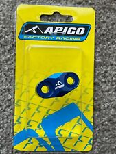 HUSQVARNA TC 50 TC 65  2019-2023 APICO FRONT BRAKE HOSE HOLDER CLAMP  BLUE