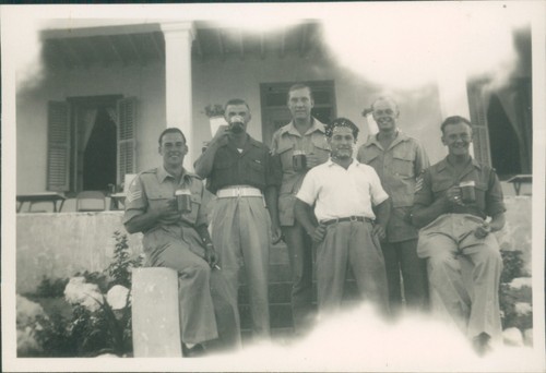 Photo post ww2 3rd battalion - post,