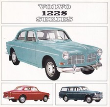 VOLVO 122S SERIES BROCHURE, RK 1511. 8.64. 275.000. ENGELSKA USA.