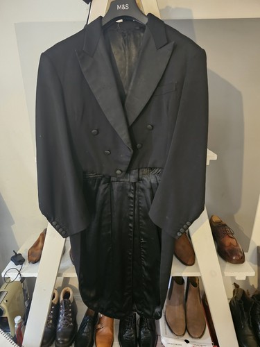 Vintage bespoke tail coat - tail,