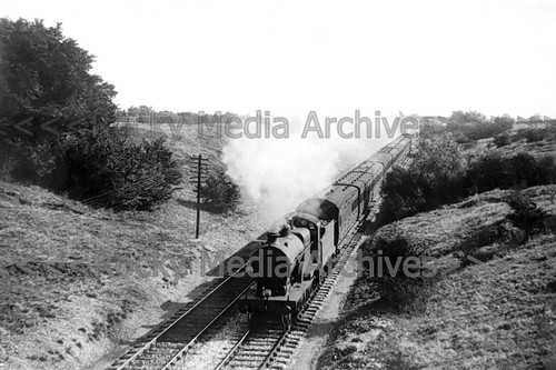 Bda steam train engine - bda-5,