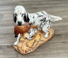 Royal Doulton English Setter With Pheasant HN 2529 Porcelain Mint Condition
