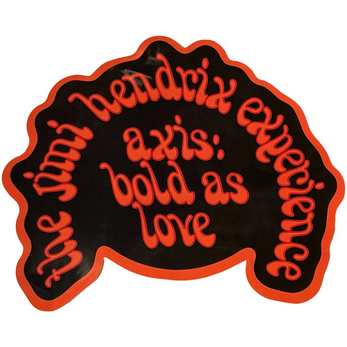 Jimi hendrix sticker axis - jimi,