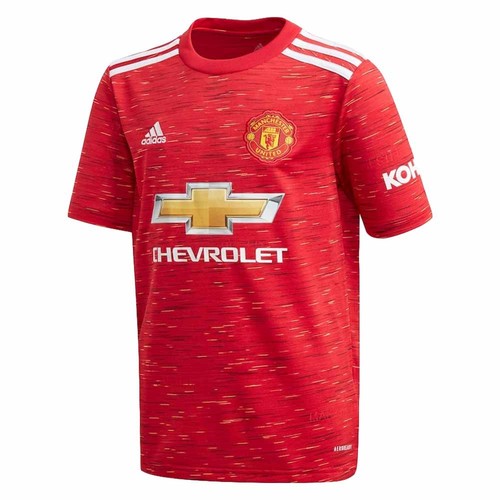 Kids football shirt red - football,