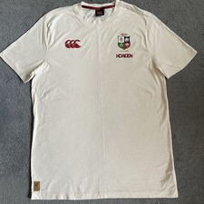 Canterbury British And Irish Lions Rugby White T-shirt Men’s 2XL