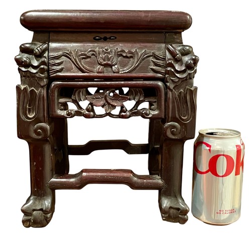 Qing era rosewood - rosewood, square