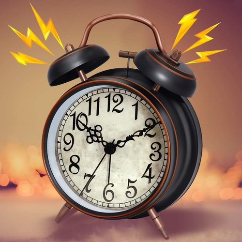 Twin bell loud alarm clock - twin,